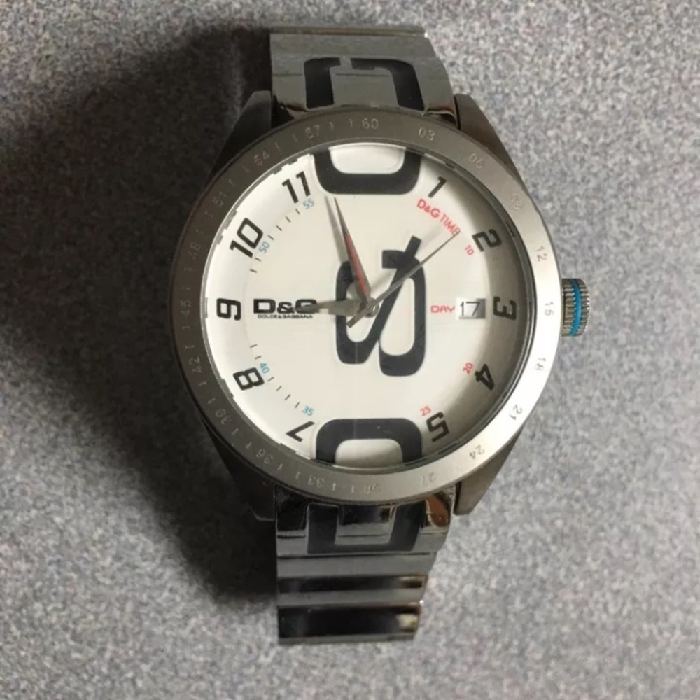 Dolce & Gabbana silver watch DW0209